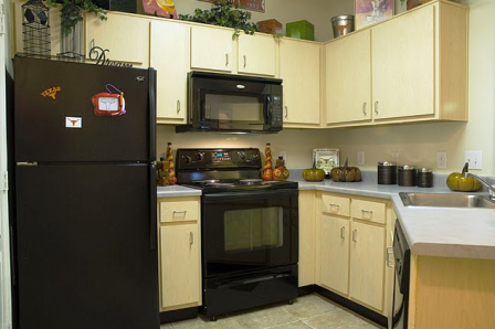 Model Kitchen at Villas on Guadalupe