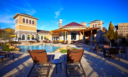 The District at Greenville offers Relaxing Pool