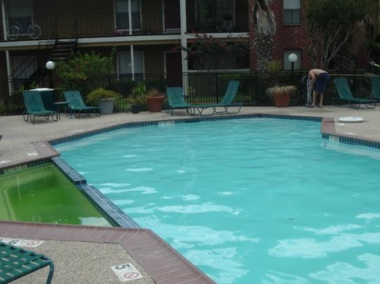 Houston Medical Center Apartments with Sparkling Pool