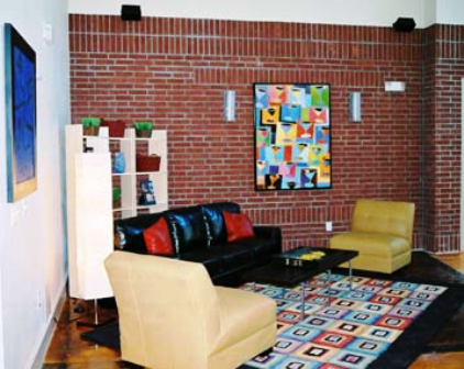 Broadstone Uptown Lofts in Houston with Exposed Brick Walls