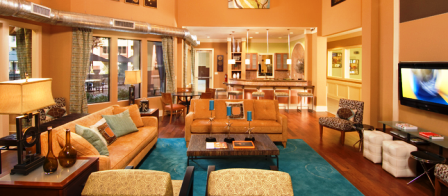 Alta Lakeshore Lofts Resident Clubroom