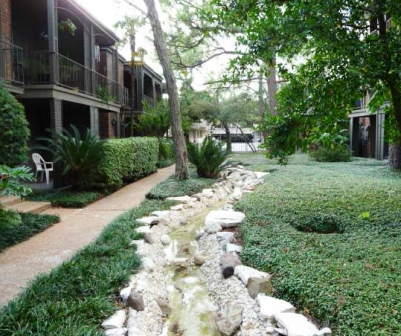 The Creole on Yorktown Apartments Luscious Grounds