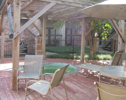 Poolside Sundecks at Alief Houston Apartments