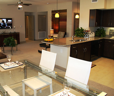 North Post Oak Lofts Resident Kitchen