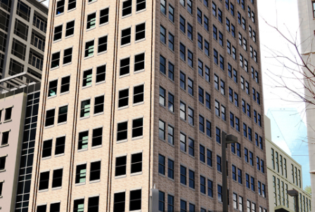 Exterior View of Third Rail Lofts Gulf States Building
