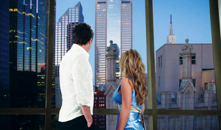 Downtown Views at Third Rail Lofts Gulf States Building
