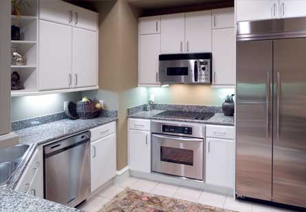 Kitchen at Rienzi Turtle Creek Apartments