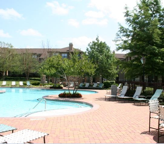Sparkling Pool at Frankford Springs Apartments