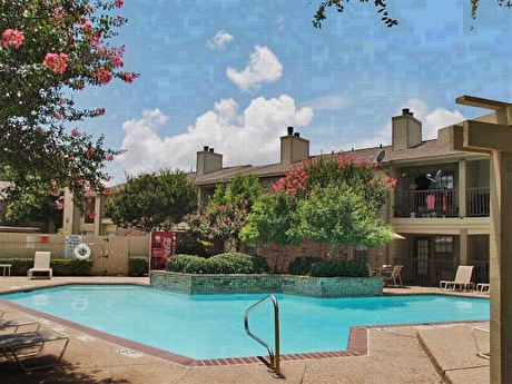 Sparkling Pool at Greenwood Creek Apartments