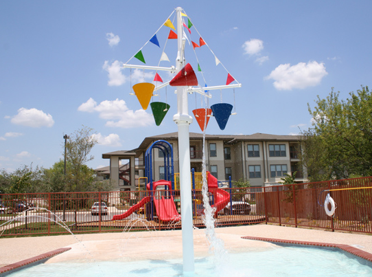 Playground View of Artisan at Salado Falls Apartments