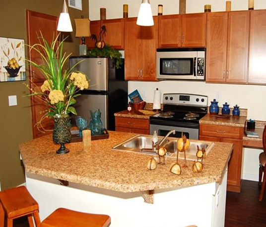 Gourmet Kitchens at Presidio at The Landmark