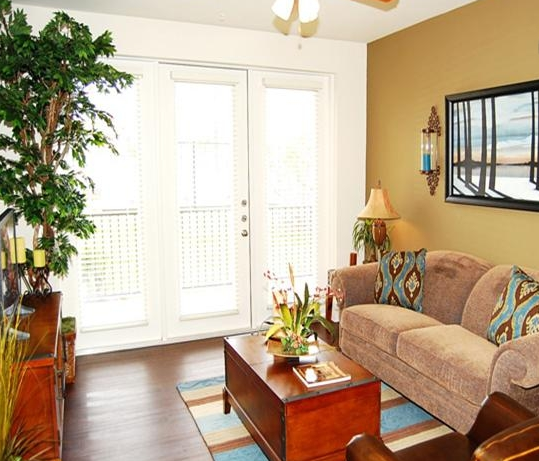 Living Room View of Presidio at The Landmark