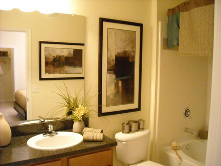 Spacious Bathroom at Round Rock Texas Apartments