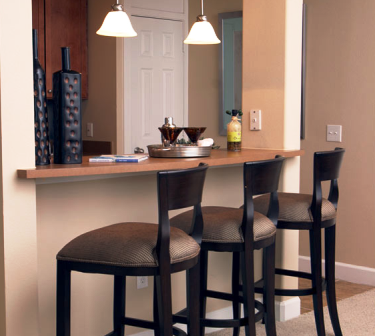 Kitchen View of Houston Galleria Apartments