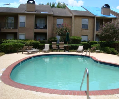 Pool View of Parc Bay Apartments