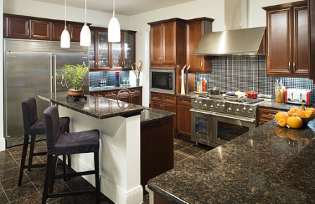 Granite Counters at The Heights at Park Lane Lofts