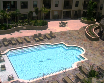 Meritage in Houston TX - Sparkling Pool View