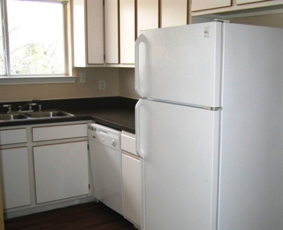 Kitchen at Upper E Apartments