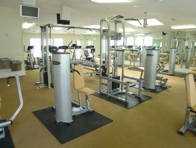 Fitness Center at these San Marcos Apartments