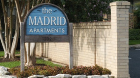 The Madrid Apartments Entrance