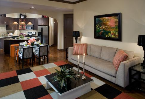 Living Room at Gables Villa Rosa
