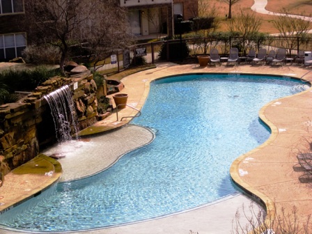 Equinox on the Park in Garland Sparkling Pool