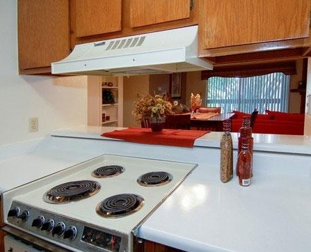 Kitchen at Tramor at Austum Park Apartments