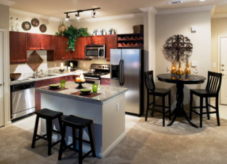 Gourmet Kitchens at Verde Riverwalk Apartments