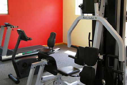 Gym at Park Terrace SoCo Apartments