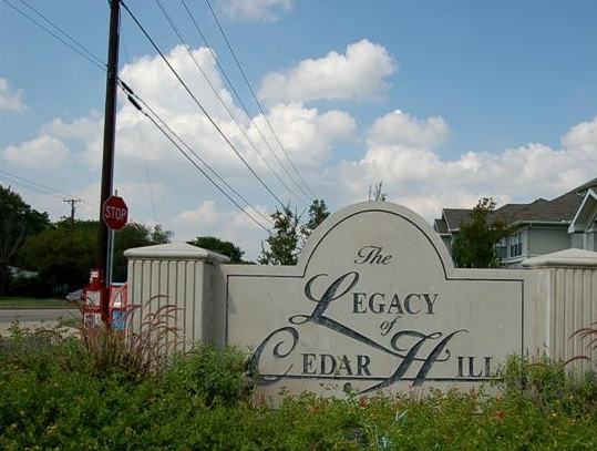 Entrance Sign to Dallas Lakewood Apartments