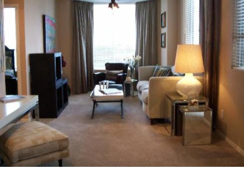 Gables Uptown Tower Living Room