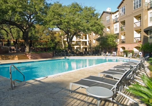 Pool View Photo of SoCo Austin Apartments