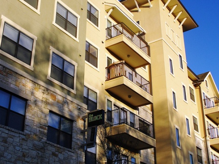Exterior View at The Block on Leon