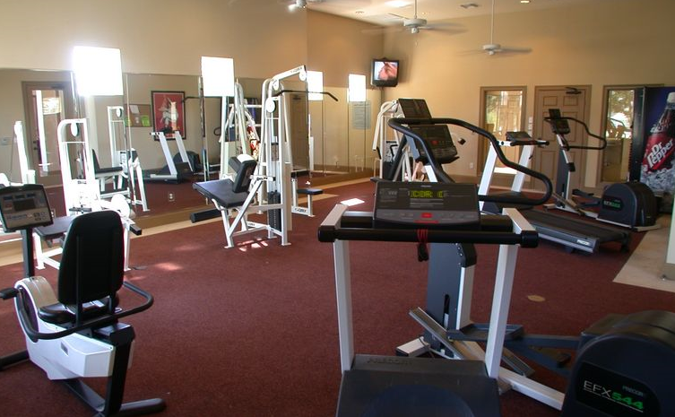 Gym at Los Rios Park in Plano