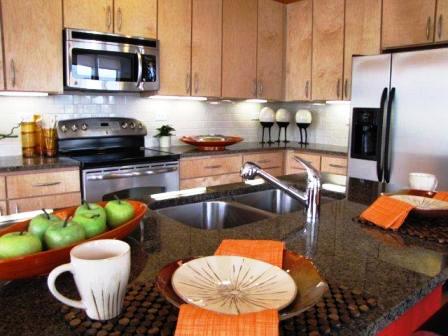 Granite Countertops at Cole Apartments in Austin, TX