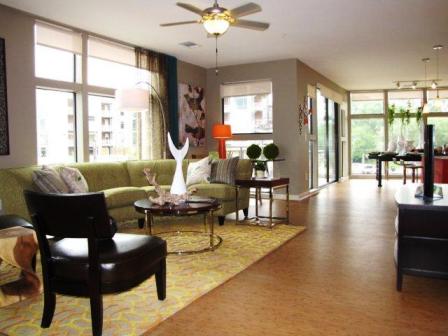 Open Floor Plan at Cole Apartments in Austin, TX