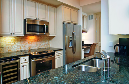 Granite Counters at The Belle Meade River Oaks