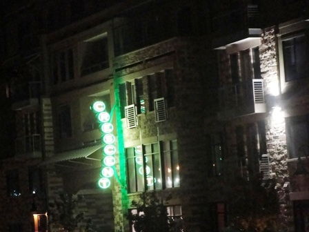 Crescent Apartments Austin Night View