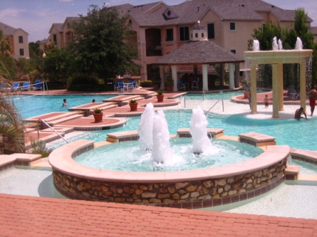 Vacation Style Pool Area and Living!