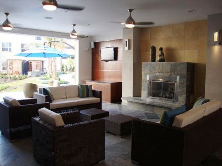 Domain at CityCentre Apartments Living Area