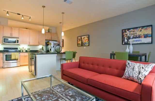 SoCo Lofts Living Room