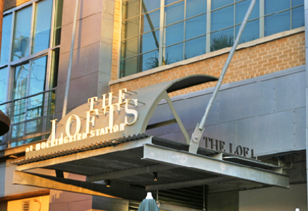 Mockingbird Station Lofts in Dallas, TX Entrance