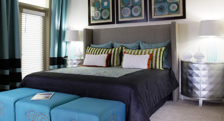 Trendy Interior Decor at 2121 Midlane Apartments
