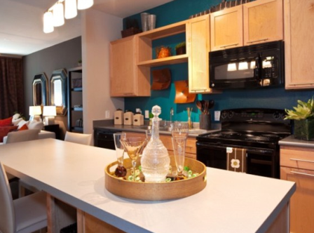5th Street Crossing Apartments Gourmet Kitchen