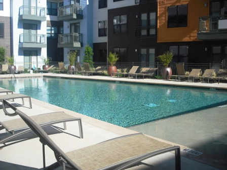 5th Street Crossing Apartments Pool Area