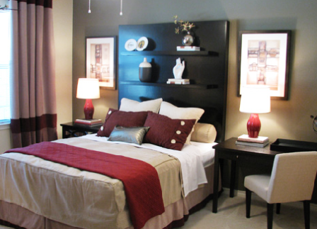 Spacious Bedroom at 15777 Quorum Apartments