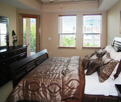 Spacious Bedroom at Villa Piana Apartments in Dallas, Texas