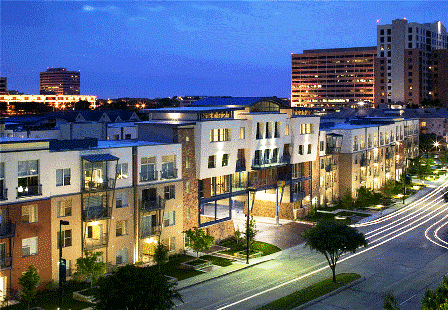 Canal Side Lofts in Irving Exterior