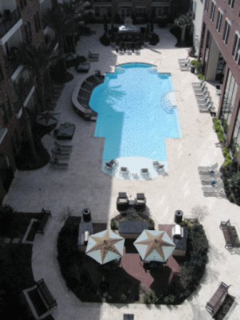 View of The Fairmont on San Felipe Apartments Houston TX