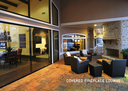 Alexan at Grand Mission with Covered Fireplace Lounge